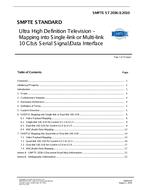 SMPTE 2036-3-2010 SMPTE 2036-3-2010