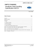 SMPTE ST 2065-1 SMPTE ST 2065-1