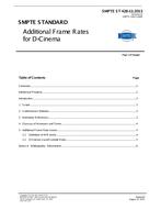 SMPTE ST 428-11 SMPTE ST 428-11