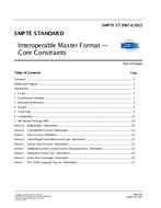 SMPTE ST 2067-2:2013 SMPTE ST 2067-2:2013