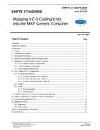 SMPTE ST 2019-4:2014 SMPTE ST 2019-4:2014