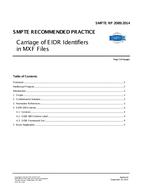 SMPTE RP 2089 SMPTE RP 2089