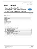 SMPTE ST 2036-3 SMPTE ST 2036-3