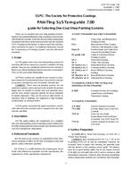 SSPC PS Guide 7.00 SSPC PS Guide 7.00