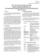 SSPC Paint 25 SSPC Paint 25