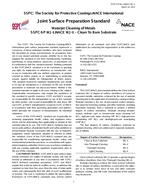 SSPC SP WJ-1/NACE WJ-1 SSPC SP WJ-1/NACE WJ-1