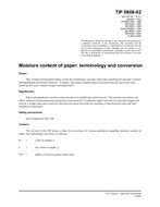 TAPPI TIP 0808-02 TAPPI TIP 0808-02