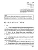 TAPPI T 204 cm-07 TAPPI T 204 cm-07