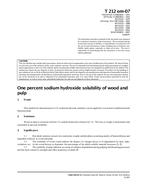 TAPPI T212 om-07 TAPPI T212 om-07