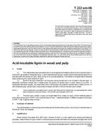 TAPPI T 222 om-06 TAPPI T 222 om-06