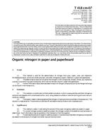 TAPPI T 418 cm-07 TAPPI T 418 cm-07