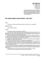 TAPPI TIP 0304-02 TAPPI TIP 0304-02