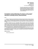 TAPPI TIP 1101-01 TAPPI TIP 1101-01