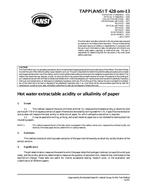 TAPPI T 428 om-13 TAPPI T 428 om-13