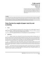 TAPPI T261 TAPPI T261