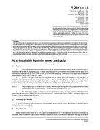 TAPPI T 222 om-11 TAPPI T 222 om-11