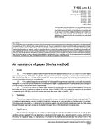 TAPPI T 460 om-11 TAPPI T 460 om-11