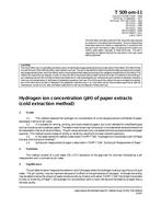 TAPPI T 509 om-11 TAPPI T 509 om-11