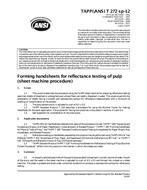 TAPPI T 272 TAPPI T 272