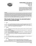 TAPPI T271 TAPPI T271