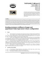 TAPPI T 489 om-13 TAPPI T 489 om-13