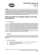 TAPPI T 835 om-14 TAPPI T 835 om-14