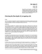 TAPPI TIP 0304-75 TAPPI TIP 0304-75