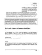 TAPPI UM 205 TAPPI UM 205