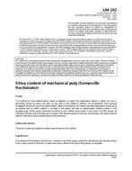 TAPPI UM 242 TAPPI UM 242