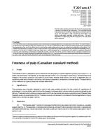 TAPPI T 227 om-17 TAPPI T 227 om-17