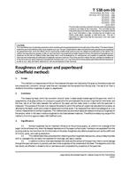 TAPPI T 538 TAPPI T 538