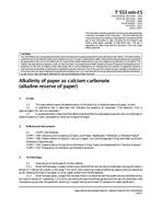 TAPPI T 553 om-15 TAPPI T 553 om-15