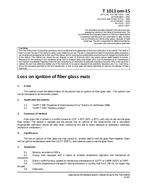 TAPPI T 1013 TAPPI T 1013