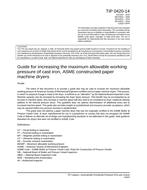 TAPPI TIP 0420-14 TAPPI TIP 0420-14