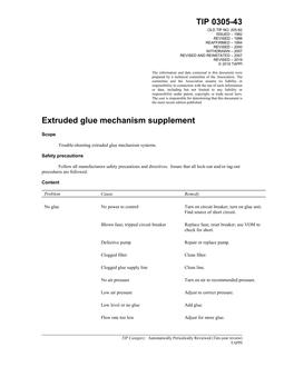 TAPPI TIP 0305-43 TAPPI TIP 0305-43