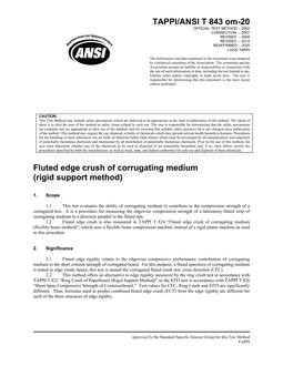 TAPPI T 843 TAPPI T 843