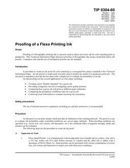 TAPPI TIP 0304-60 TAPPI TIP 0304-60