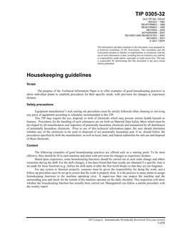 TAPPI TIP 0305-32 TAPPI TIP 0305-32