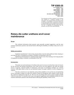 TAPPI TIP 0305-35 TAPPI TIP 0305-35