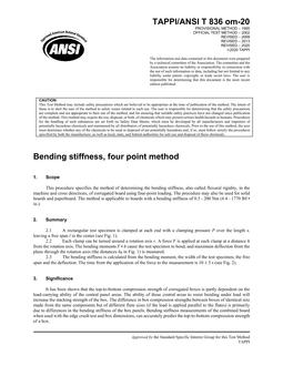 TAPPI T 836 TAPPI T 836