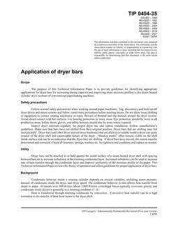 TAPPI TIP 0404-35 TAPPI TIP 0404-35