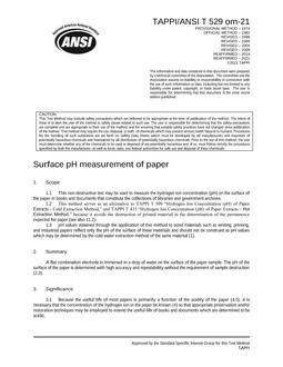 TAPPI T 529 TAPPI T 529