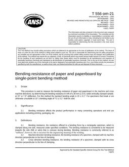 TAPPI T 556 TAPPI T 556