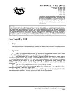 TAPPI T 829 TAPPI T 829