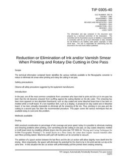 TAPPI TIP0305-40 TAPPI TIP0305-40