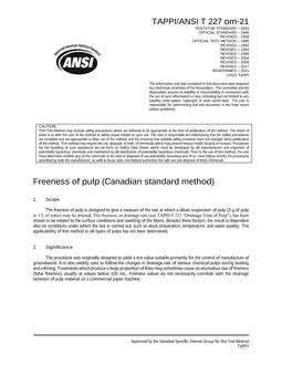 TAPPI T 227 TAPPI T 227