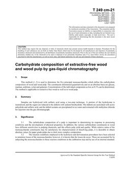 TAPPI T 249 TAPPI T 249