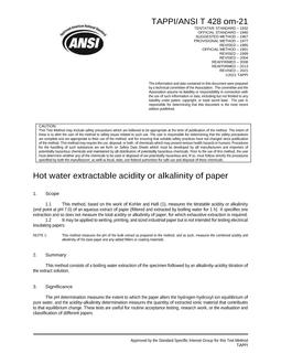 TAPPI T 428 TAPPI T 428