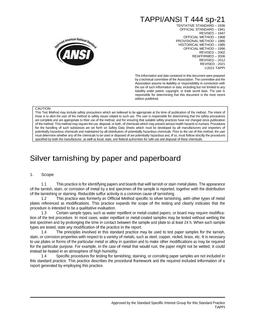 TAPPI T 444 TAPPI T 444