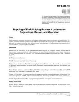 TAPPI TIP 0416-10 TAPPI TIP 0416-10
